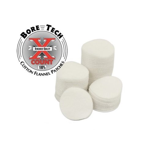 Bore Tech Patches 1 1/4" Round .22-.243