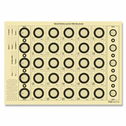 Schietkaarten Kruger 50mtr. Benchrest BR50 #5136
