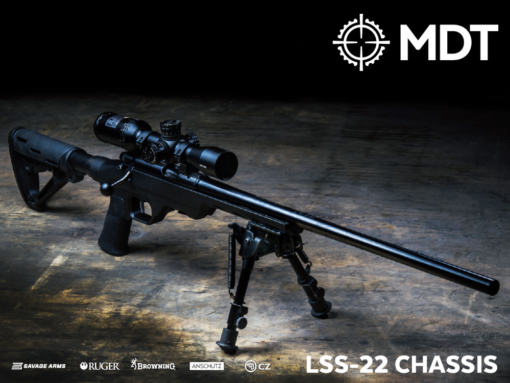 MDT LSS-RF Chassis System CZ 455 Black - Afbeelding 3