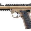 Ruger Mark IV 22/45 Tactical Cerakote Brown