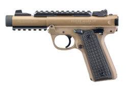 Ruger Mark IV 22/45 Tactical Cerakote Brown