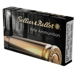 Sellier &  Bellot .223 Remington 55 gr. SP