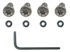 Tandemkross Engraved Titanium Grip Screws