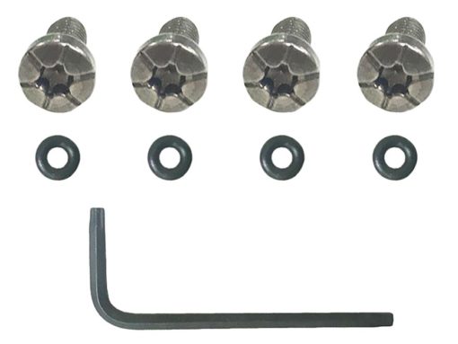 Tandemkross Engraved Titanium Grip Screws