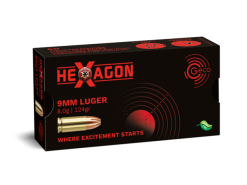 Geco 9 mm Hexagon SX 124 gr.