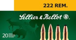 Sellier & Bellot .222 Remington 50 gr. SP