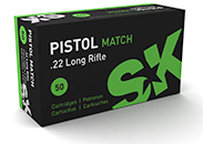 SK Pistol Match .22lr 40gr.